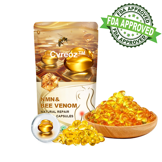 🎉Bee Venom NMN Natural Repair Vaginal Capsules👩❤️👩【Regulates hormone imbalance, obesity, acne, uterine fibroids and vaginal diseases】👩❤️👩