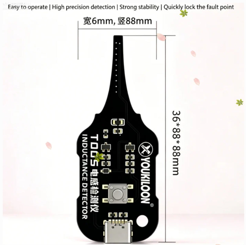 In-Circuit Electromagnetic Inductance Tester✨🎌Imported in Japan🎌Detects hidden currents and circuits with up to 99% accuracy.