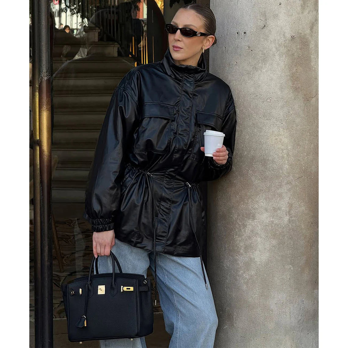 🔥🔥🔥Top Grain Leather Inspired Birk Handbag【HermEs-INDIA】