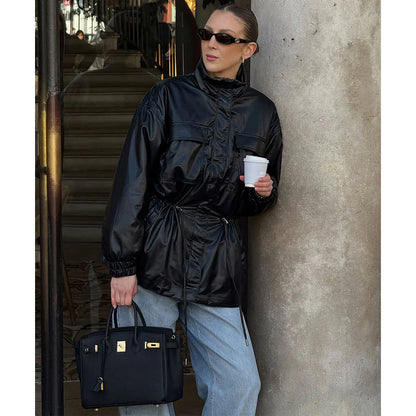 🔥🔥🔥Top Grain Leather Inspired Birk Handbag【HermEs-INDIA】