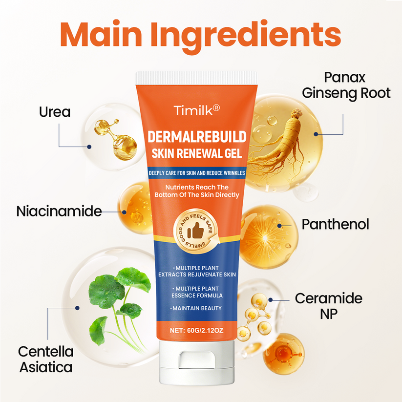 ⏳Limited-time 49% off⏰💥Timilk® DermalRebuild Skin Renewal Gel