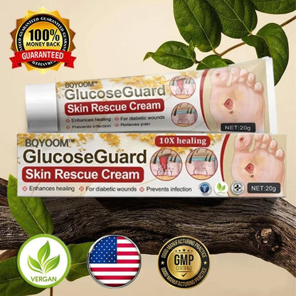 ⏰Last Day Promotion: 70% OFF 🔥BQYOOM™ GlucoseGuard Skin Rescue Cream