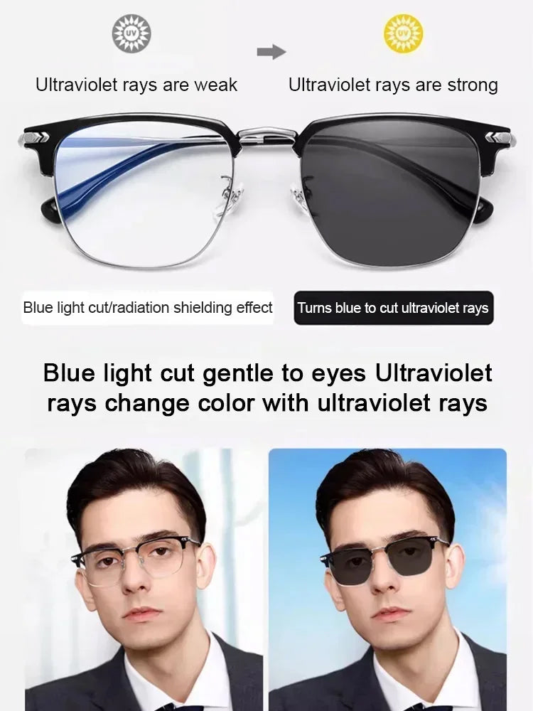 👓Best Selling 49% Off🔥Anti blue presbyopic glasses for both near and far view