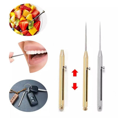 🔥Retractable Titanium Toothpicks