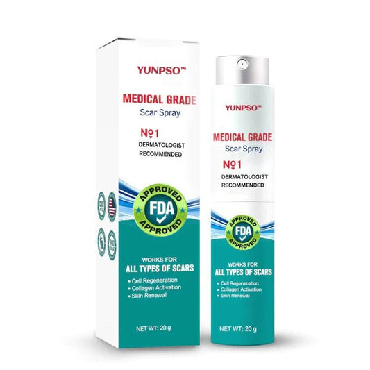❤️YUNPSO™ Advanced Scar Spray For All Types of Scars - For example Acne Scars, Surgical Scars and Stretch Marks