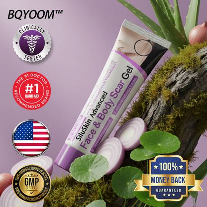 BQYOOM™ SiluSkin Advanced Face & Body Scar Gel🎉SPECIAL OFFER: 60% OFF This Today Only!🔥