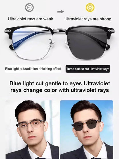 👓Best Selling 48% Off🔥Automatic zoom anti-blue light presbyopia glasses