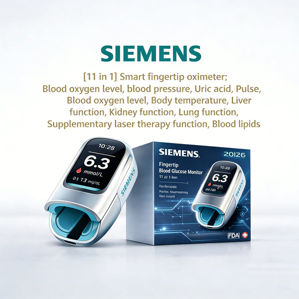 Siiemens™ new non-invasive smart blood glucose meter 💉 Painless blood glucose measurement in 3 seconds 🔥