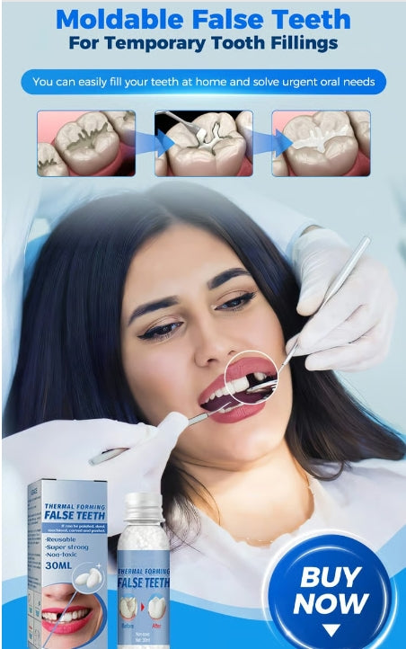 ⏳Limited-time 49% off⏰💥TeethRepair™ 1+1 FREE: Natural-Looking Teeth Repair Kit
