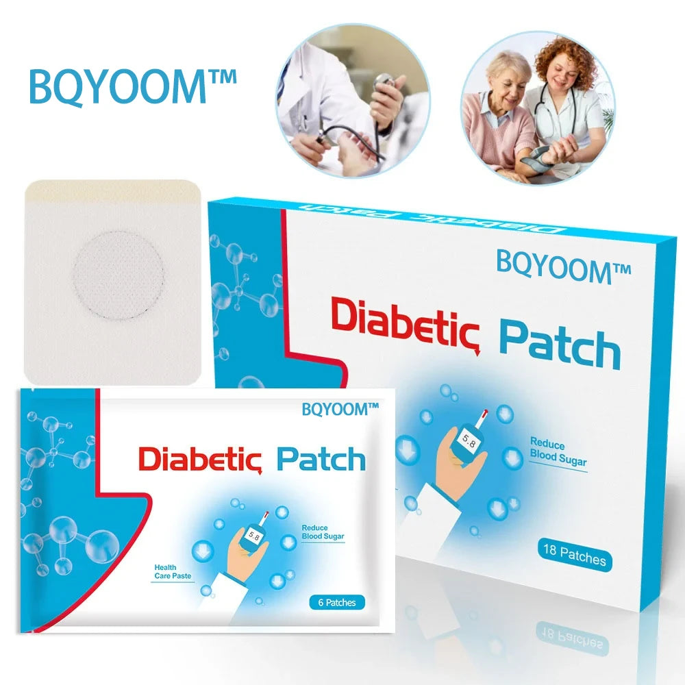 🔥BQYOOM™ Blood Sugar Control Patch · Fast & Effective🔥The FDA-Approved Solution🌟 Official Store