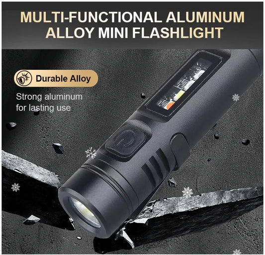 ⏳Limited-time 49% off⏰💥Multi-Functional Aluminum Alloy Mini Flashlight