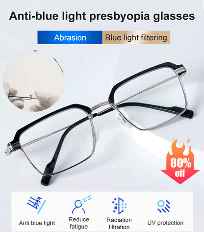 Anti blue presbyopic glasses for both near and far view 🔥HOT SALE 48%🔥