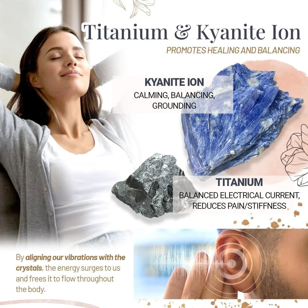 KyaniteION Tinnitus Ear Cuff Set