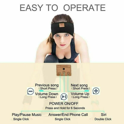 🎅 Sale - 49% OFF🎁Wireless Bluetooth Headband