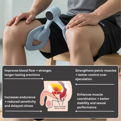 Upyogaa Thigh Trainer & Kegel Exerciser | Resilient 16 kg Inner Thigh & Pelvic Floor Strengthener | Postpartum Recovery | High Grade Material |