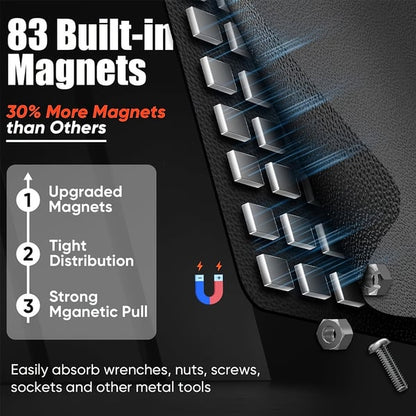 🔥LAST DAY 50% OFF 🧲 Flexible Magnetic Tool Holder Mat