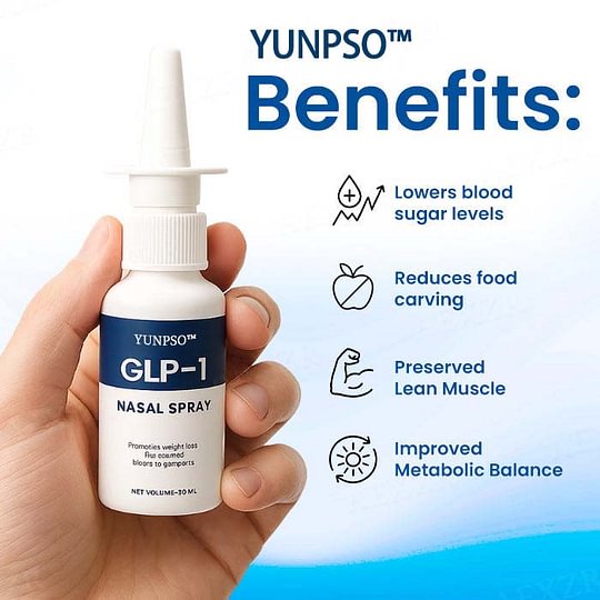 Official Store | YUNPSO™ GLP-1 Nasal Spray ✅ Visible changes in 7 days 🔥 For obesity, cardiovascular health, diabetes, sleep apnea, joint issues, and more