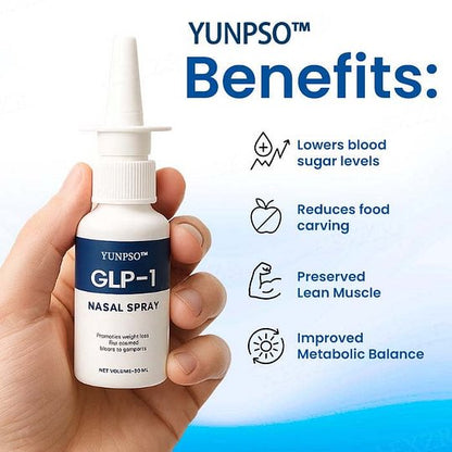 Official Store | YUNPSO™ GLP-1 Nasal Spray ✅ Visible changes in 7 days 🔥 For obesity, cardiovascular health, diabetes, sleep apnea, joint issues, and more