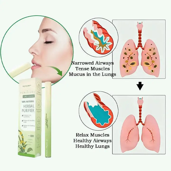 🔥🔥Final 3 Hours: 70% OFF BQYOOM™ Mullein Relaxation Stick – Soothes Lungs, Detoxifies, Freshens Breath