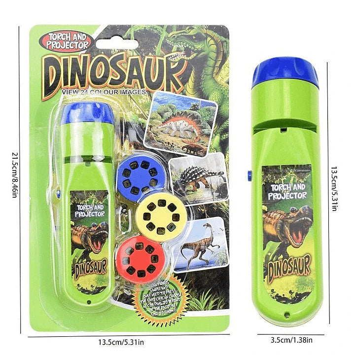 🦖 Dinosaur Projector Flashlight, Portable Dinosaur Projector Flashlight, Night Light Te