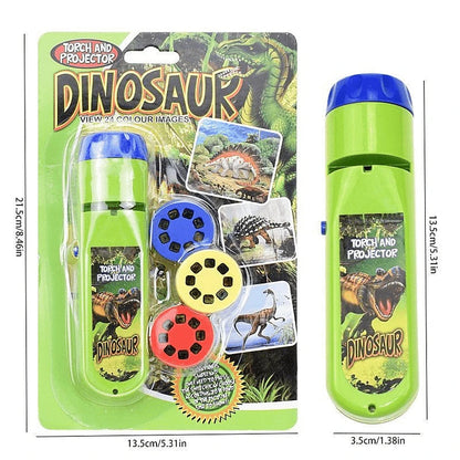 🦖 Dinosaur Projector Flashlight, Portable Dinosaur Projector Flashlight, Night Light Te