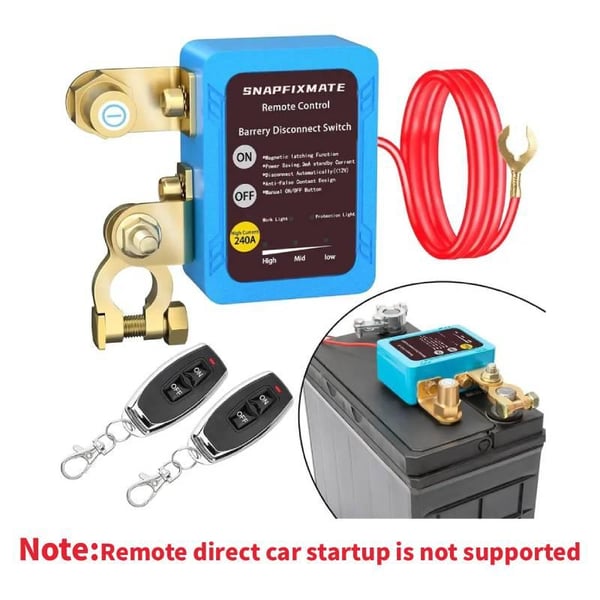 🔒⚡Remote control of car devices for anti-theft safety