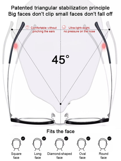 👓Best Selling 48% Off🔥Automatic zoom anti-blue light presbyopia glasses