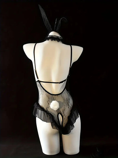 🔥Women's Sexy Bunny Bodysuit Set【Discreet delivery!】