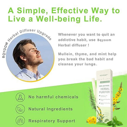 🔥🔥Final 3 Hours: 70% OFF BQYOOM™ Mullein Relaxation Stick – Soothes Lungs, Detoxifies, Freshens Breath