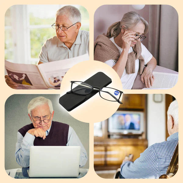 Portable anti-blue light presbyopia eyeglass（50% OFF）