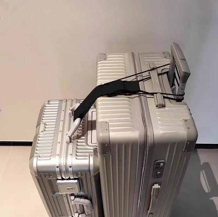 Open media 2 in modal Open media 3 in modal Open media 4 in modal Open media 5 in modal Open media 6 in modal MYSITE  LockRide Pro: Adjustable Luggage Strap for Secure Stacking & Hands-Free Travel