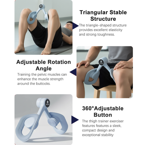 Upyogaa Thigh Trainer & Kegel Exerciser | Resilient 16 kg Inner Thigh & Pelvic Floor Strengthener | Postpartum Recovery | High Grade Material |