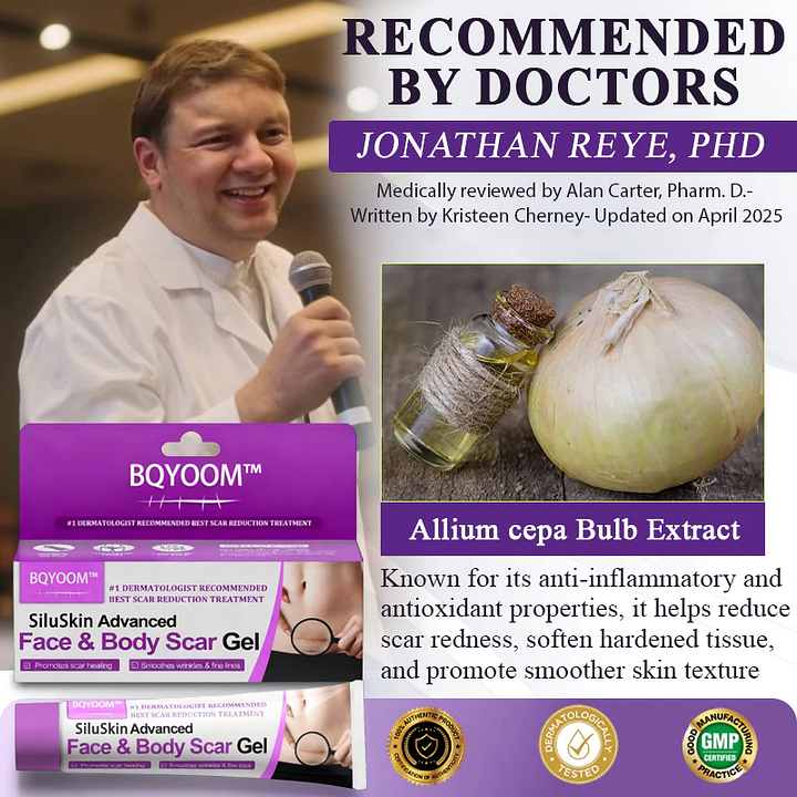 BQYOOM™ SiluSkin Advanced Face & Body Scar Gel🎉SPECIAL OFFER: 60% OFF This Today Only!🔥