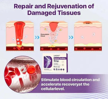 🔥The FDA-Approved Solution🌟 Official Store |LAOZIK™ Soothing Joint Patches – Long-Lasting Relief for Arthritis