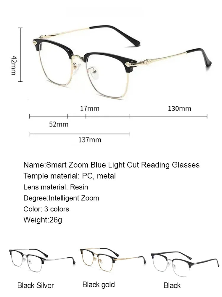 👓Best Selling 49% Off🔥Anti blue presbyopic glasses for both near and far view
