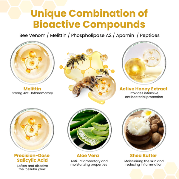 💥Timilk® PsoriaSoothe Bee Venom Skin-Restoration Cream⏳Limited-time 49% off⏰💥