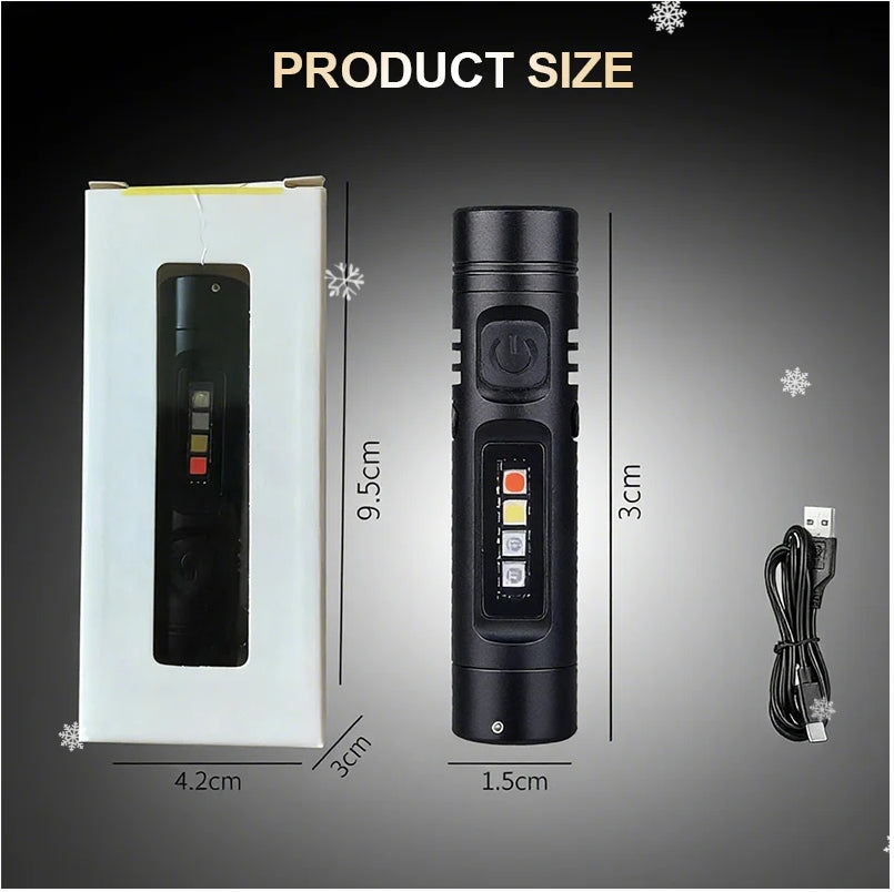 ⏳Limited-time 49% off⏰💥Multi-Functional Aluminum Alloy Mini Flashlight