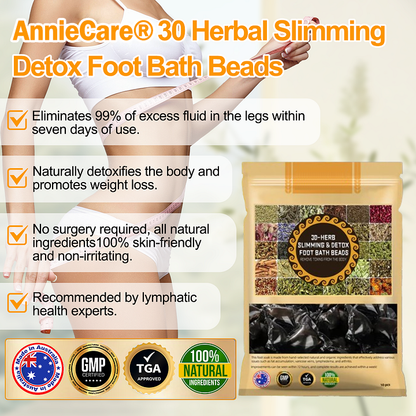 𝐀𝐧𝐧𝐢𝐞𝐂𝐚𝐫𝐞® 𝟑𝟎-𝐇𝐞𝐫𝐛 𝐒𝐥𝐢𝐦𝐦𝐢𝐧𝐠 & 𝐃𝐞𝐭𝐨𝐱 𝐅𝐨𝐨𝐭 𝐁𝐚𝐭𝐡 𝐁𝐞𝐚𝐝𝐬👩‍⚕️