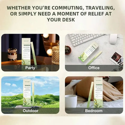 🔥🔥Final 3 Hours: 70% OFF BQYOOM™ Mullein Relaxation Stick – Soothes Lungs, Detoxifies, Freshens Breath