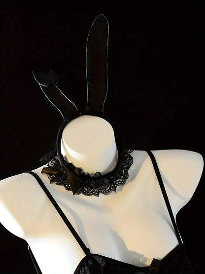 🔥Women's Sexy Bunny Bodysuit Set【Discreet delivery!】