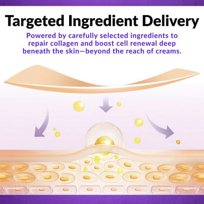 Official Store: LAOZIK™ Repair Microneedles Pro Patches with Hyaluronic Acid Nano-Heal Treatment for new and old scars, reduction of surgical scars, stretch marks, keloids, acne, burns, warts, dermatomas, and varicose veins