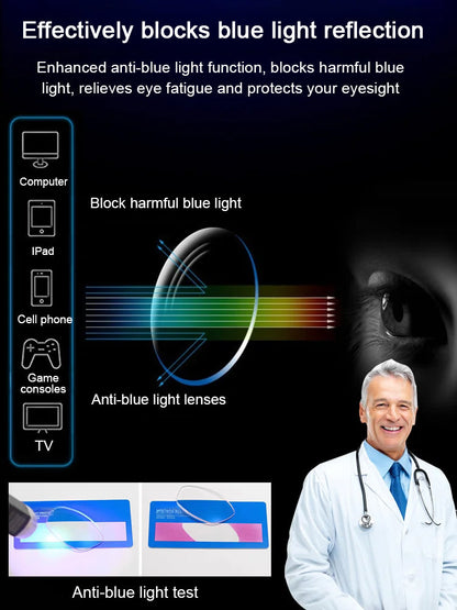 👓Best Selling 49% Off🔥Anti blue presbyopic glasses for both near and far view