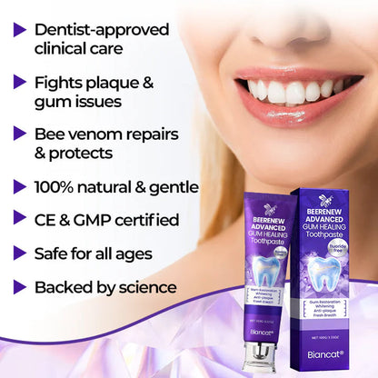 BeeRenew Advanced Gum Healing Toothpaste🎉SPECIAL OFFER: 60% OFF This Today Only!🔥