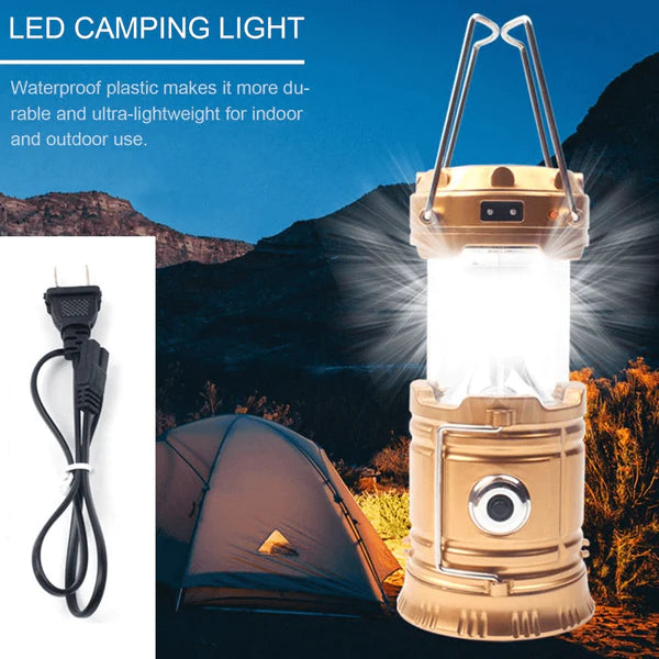 🔥 Summer Hot Sale 🔥 - Portable Solar Camping Light With Fan