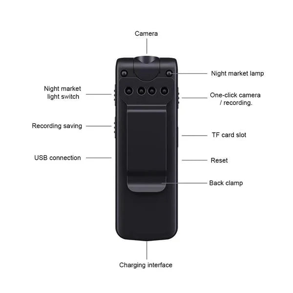 🔥HOT SALES 50% OFF🔥Mini Full HD 1080P Portable Video Recorder DV Camera