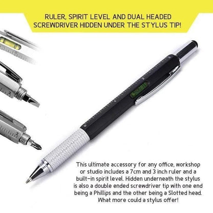 🔥Hot Sale 49% off 🔥6-in-1 Multi-Functional Stylus Pen【Buy 1 Free 1】