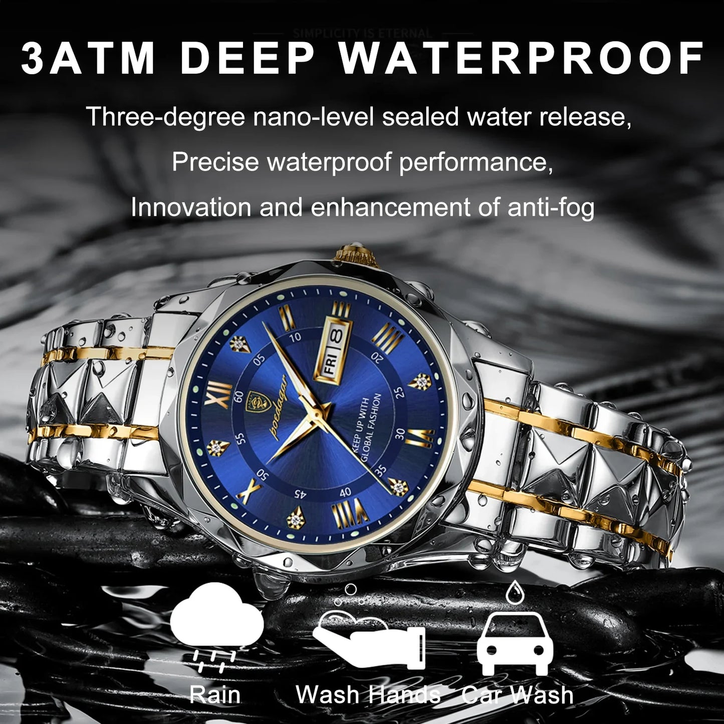 🔥 Last day 49% OFF🔥 Waterproof Top Brand Luxury Men’s Quartz Watch