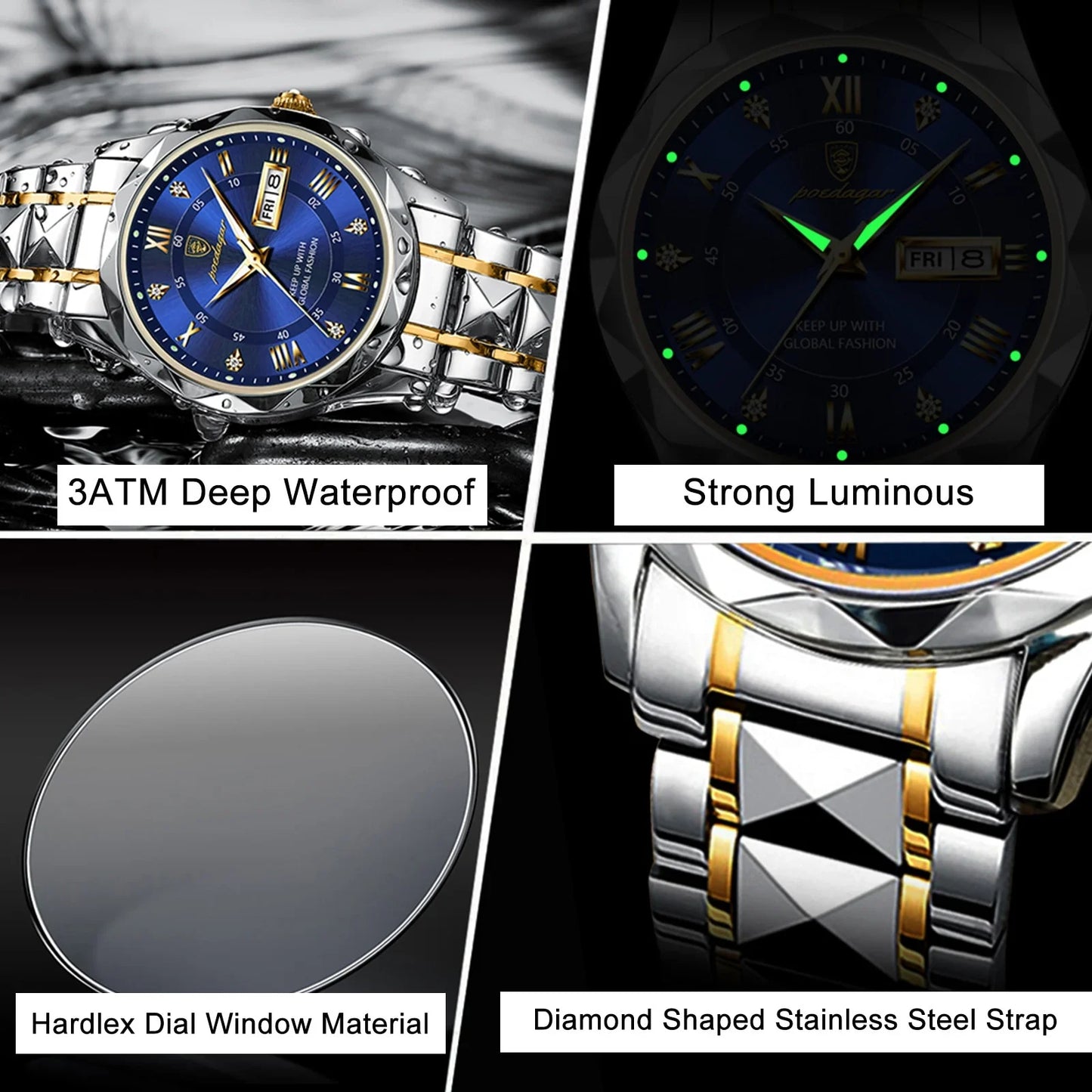 🔥 Last day 49% OFF🔥 Waterproof Top Brand Luxury Men’s Quartz Watch
