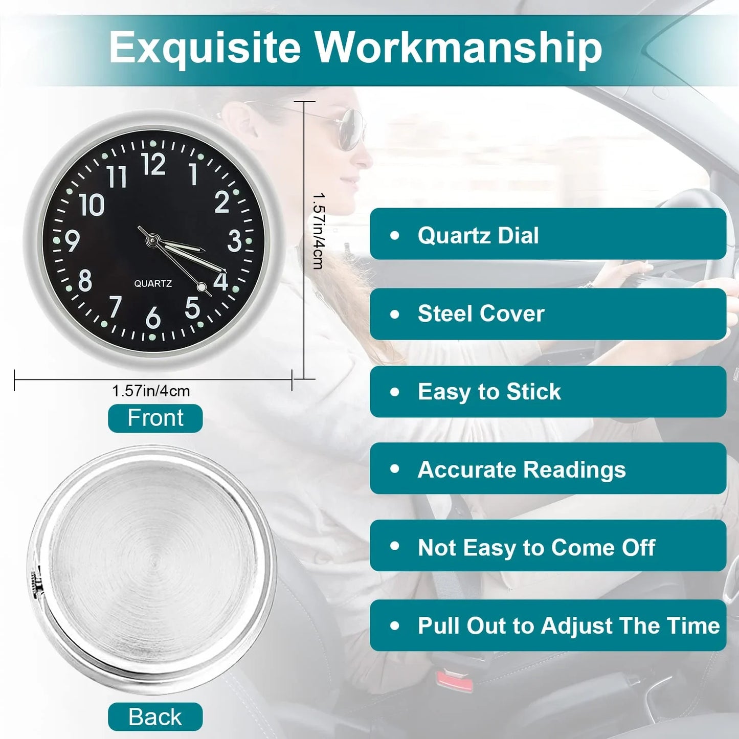 🔥LAST DAY Promotion 49% OFF🔥Mini Car Clock