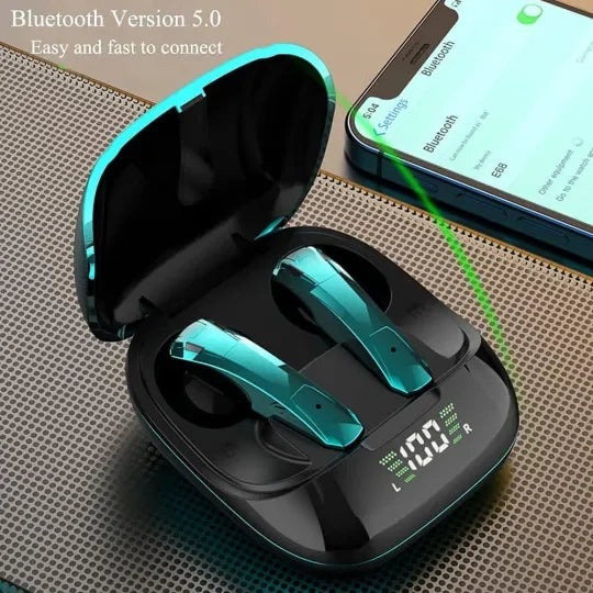 🏃‍Sports Waterproof Wireless Earphone Noise Cancelling Earbuds Gamer🎧